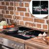 Glass Cutting Board 2X 30X52 Pepper