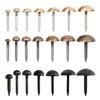 10/5pcs Round Head Brass Nails Decorative Push Pins 6/8/10/12/14/16/18mm Tack Stud Fasteners for DIY Furniture Wood Jewelry Box