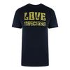 Love Moschino Herren Groovy Baumwoll-T-Shirt