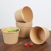 Fangcaodi 550ml Disposable Bamboo Fiber Paper Bowls (20 Pack)