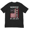 President Donald Trump Inauguration Day 2025 Memorabilia Flag T-shirt