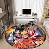 1pc Naruto Characters Office Round Area Rug, Under Office Chairs Bedroom Living Room Home Decor, Room Decoa1022160