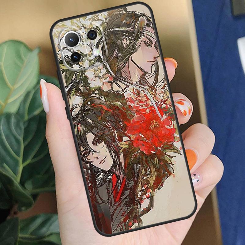 Mo Dao Zu Shi Anime Case For Xiaomi 15 14 Ultra 13T 14T 15T Pro 17 Pro Max POCO F8 F7 F5 F6 X5 X6 X7 Pro Coque