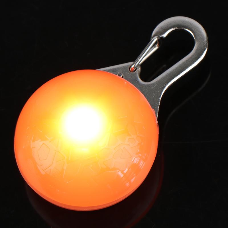 Clip-On Dog Collar Led Lights For Waterproof Safety Night Walking Pet Cat Dog
