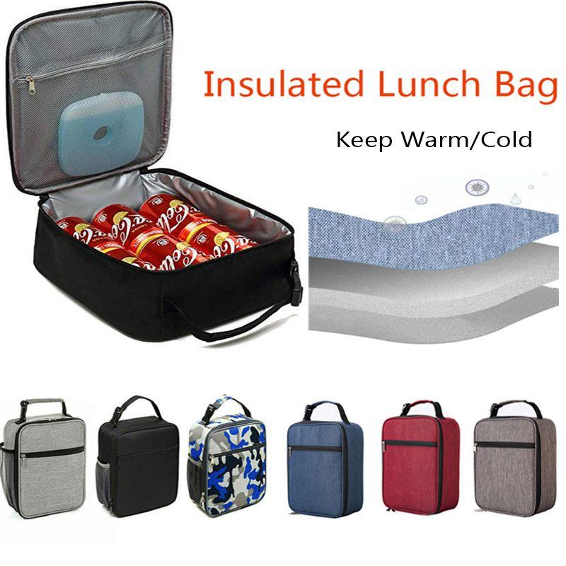 Versatile Insulated Lunch Bag Ideal For School And Work With Ample Space For Food And Beverages