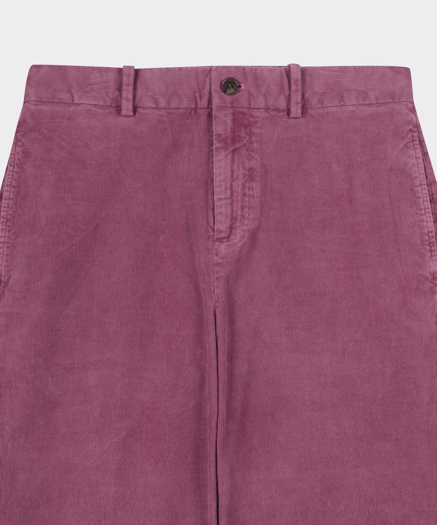 BROOKS BROTHERS Wide Fit Corduroy Garment Dyed Chino Pants (Pink) (Bbpcmnf405)