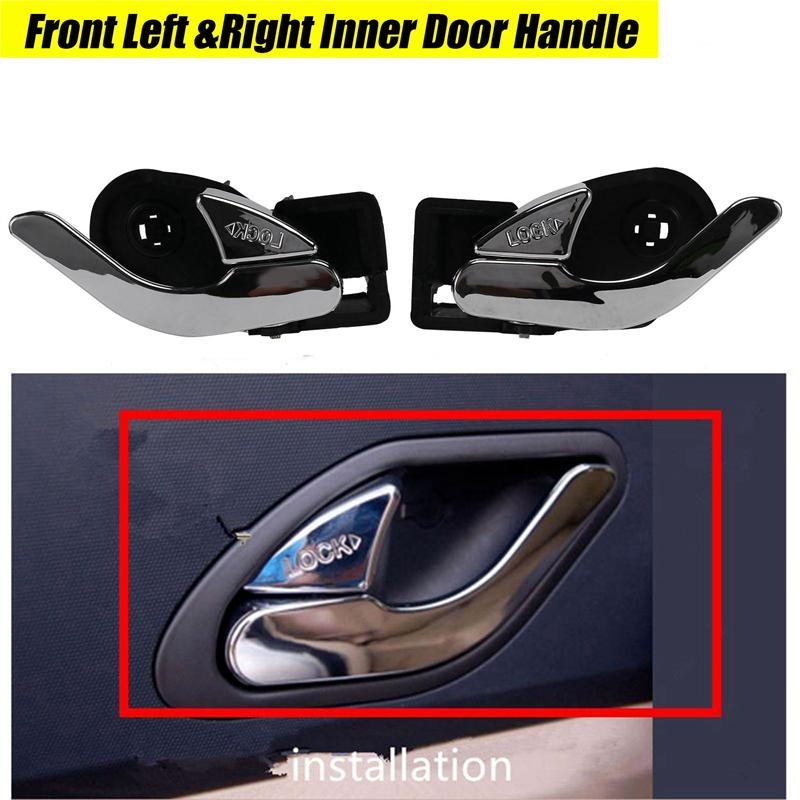 1Pair Car Inner Door Handle Trim Cover For Haima S3 S7 Haima S7 Spare Parts Accessories Ide Door Handle Switch Left &Right