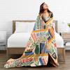 Book Lover Blanket Spring  Cozy Throw Blanket For Kids Adults Living Room Flannel Bedspread Bed Cover