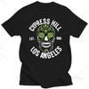 Cypress Hill-LA 1988 Sugar Skull Official Authorized Men's Large Size Cotton T-Shirt High Quality Top Pure Cotton