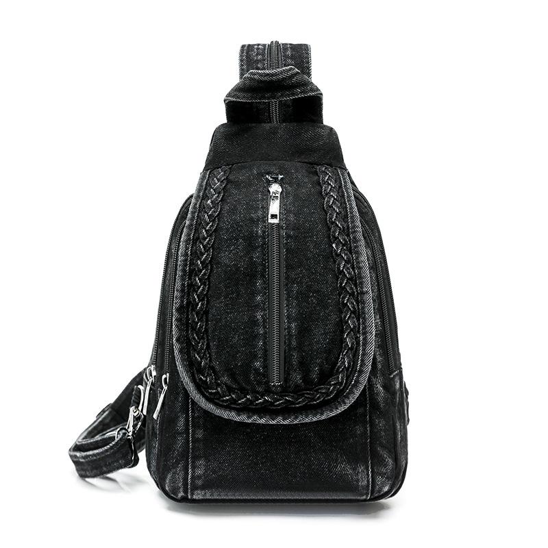 Small Backpack Multi-functional Chest Bag Shoulder Bag PU Soft Backpack Fashion Women's Backpack