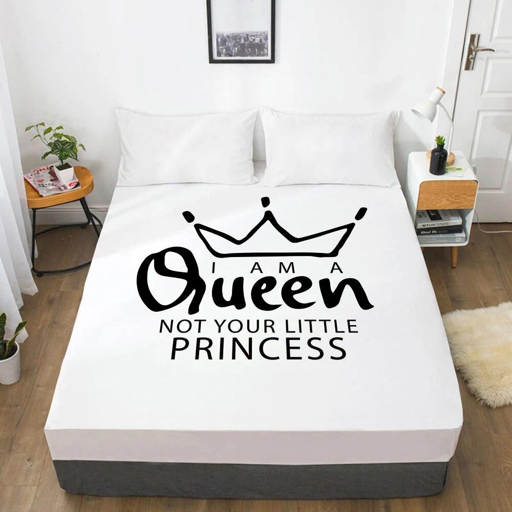 Fitted Sheets Mattress Cover With Elastic Band 3D Bed Sheet Linens 200x220 200x200 Bed Sheet Eiffel Tower Customize Size Design