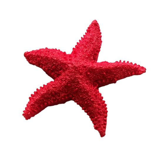 Starfish Figurine Resin Starfish Aquarium Decoration Realistic Artificial Starfish Ornament for Fish Tank Home Nautical Decor DIY Crafts
