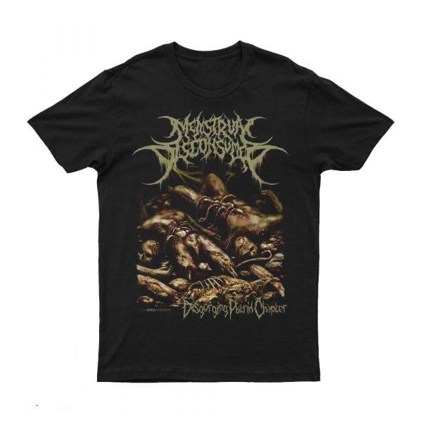 2025 New MENSTRUAL DISCONNED - Disgorg Put Chapel Printed Unisex Street Fashion Trendy Short Sleeve with Pure Cotton Round Neck