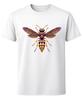 Ornate Wasp Insect Illustration T-Shirt Colourful Entomology Art Unisex Tee