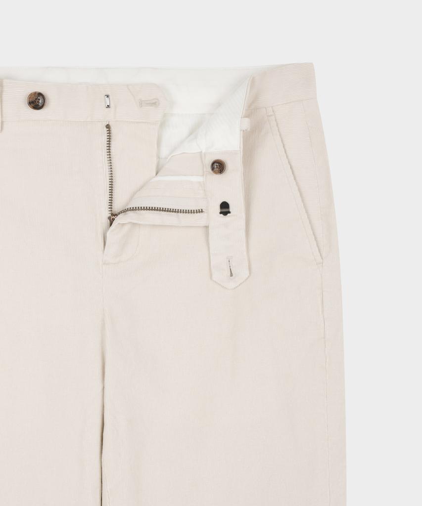 BROOKS BROTHERS Slim Fit 15W Corduroy Chino Pants (Beige) (Bbpcmnf401)