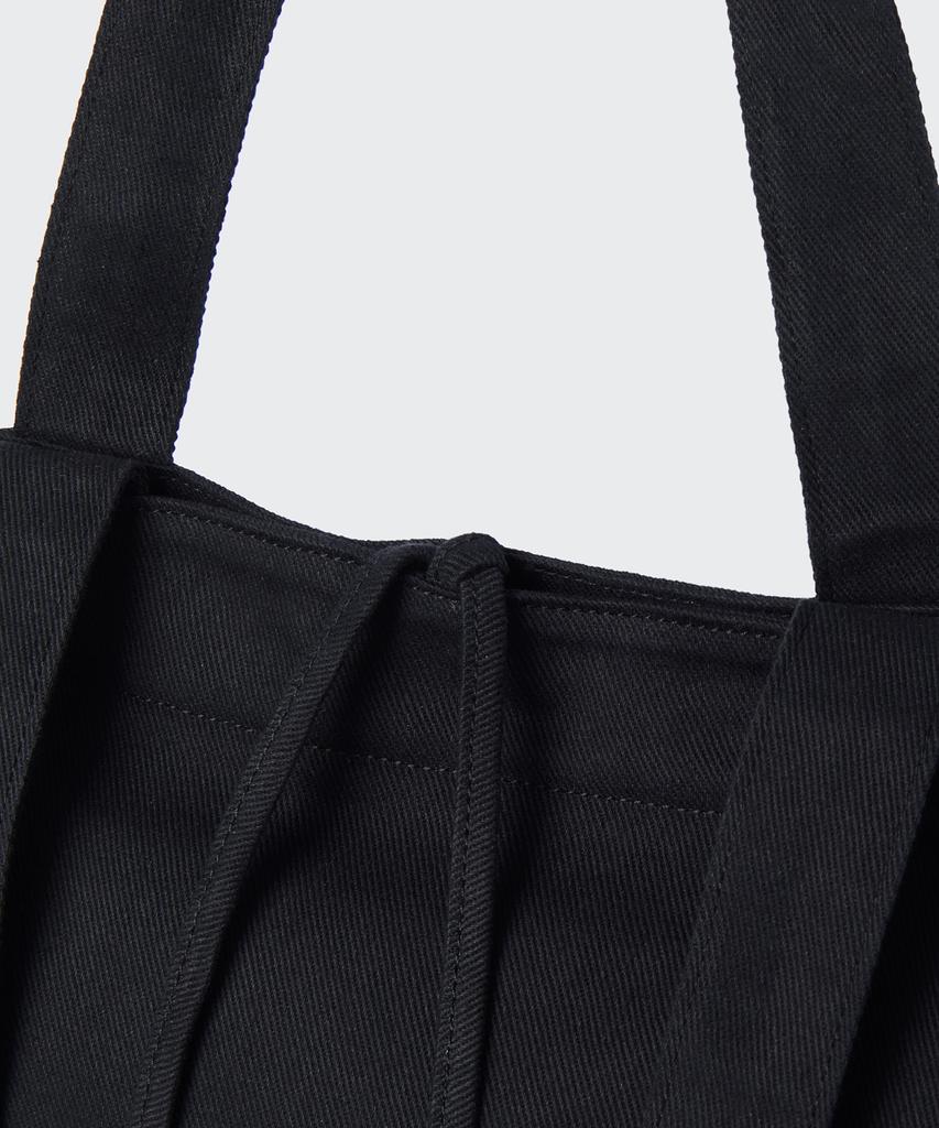 Musinsa Standard Woman Women'S Washed Cotton Shoulder Bag [Black]