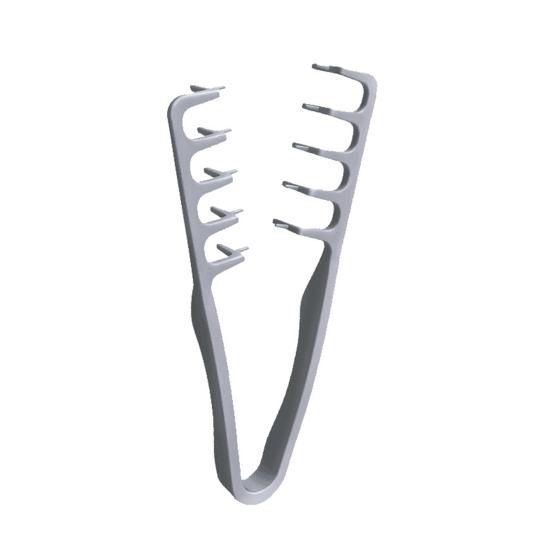 Pettine per Styling Soffice Onde Aumenta Volume Massaggio del Cuoio Capelluto Pettine per Acconciatura Soffice Strumento per Lisciare i Capelli per Tutti i Tipi di Capelli