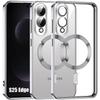 Coque de protection - BOOLING - pour Samsung Galaxy S25 Edge - Argenté - Antichoc - Protection Objectif