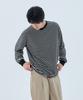 BAKKEN [Men] Cotton Color Block Stripe Long Sleeve T-Shirt Bk4343 (3 Colors)