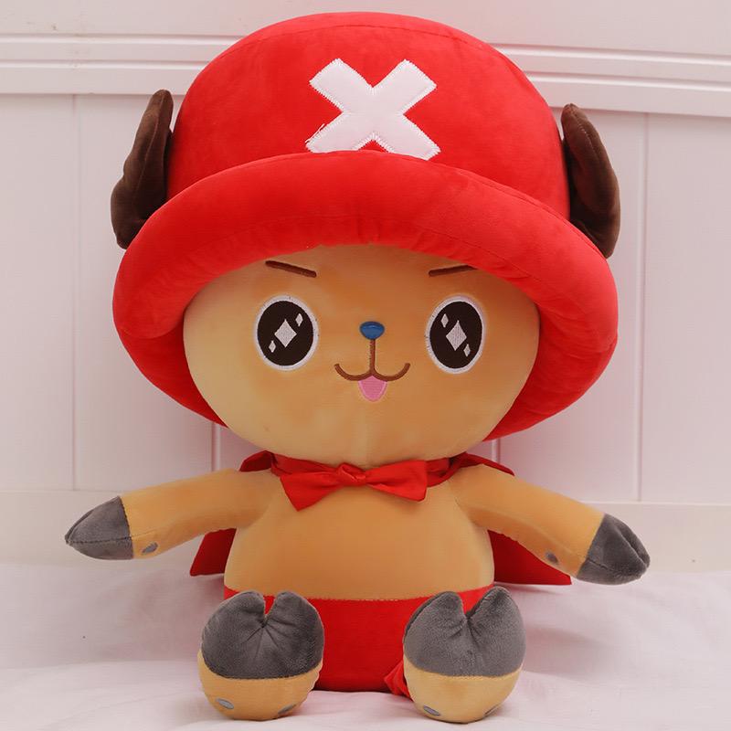 25cm One Piece Anime Figure Zoro Luffy Chopper Plush Toys Cute Cartoon Plushie Stuffed Dolls Pendant Kids Xmas Gifts