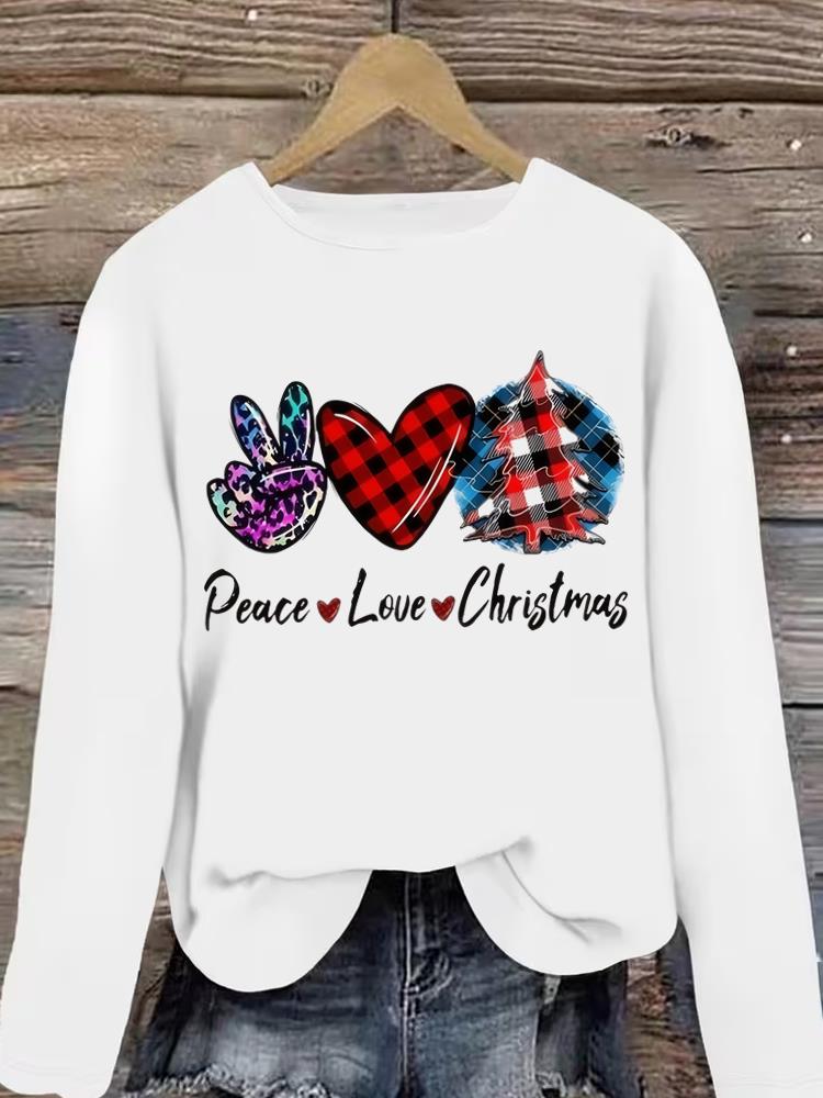 (Asian Size) lovely coffee style Christmas new year Graphic Tee Women autumn winter Casual Fashion Top Clothing Print T Shirt Long Sleeve T-shirts