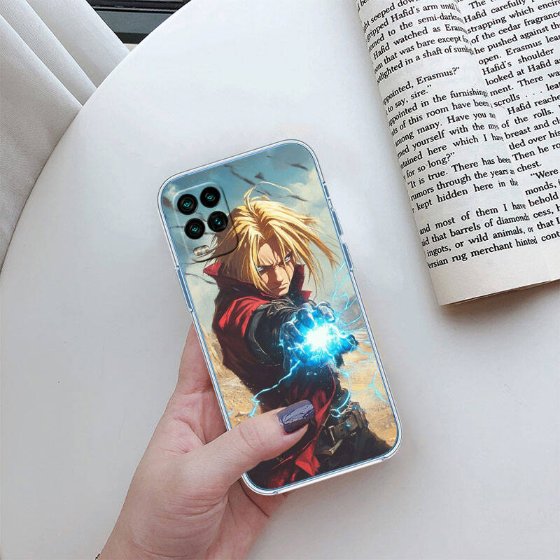 MH62 Fullmetal Alchemist Case for Motorola E7 G6 G7 G8 G9 Plus Power Play G10 G20 G04 E30 E40 E22 E20 E13 E15 G22 G23 G05 G75 G35 G55