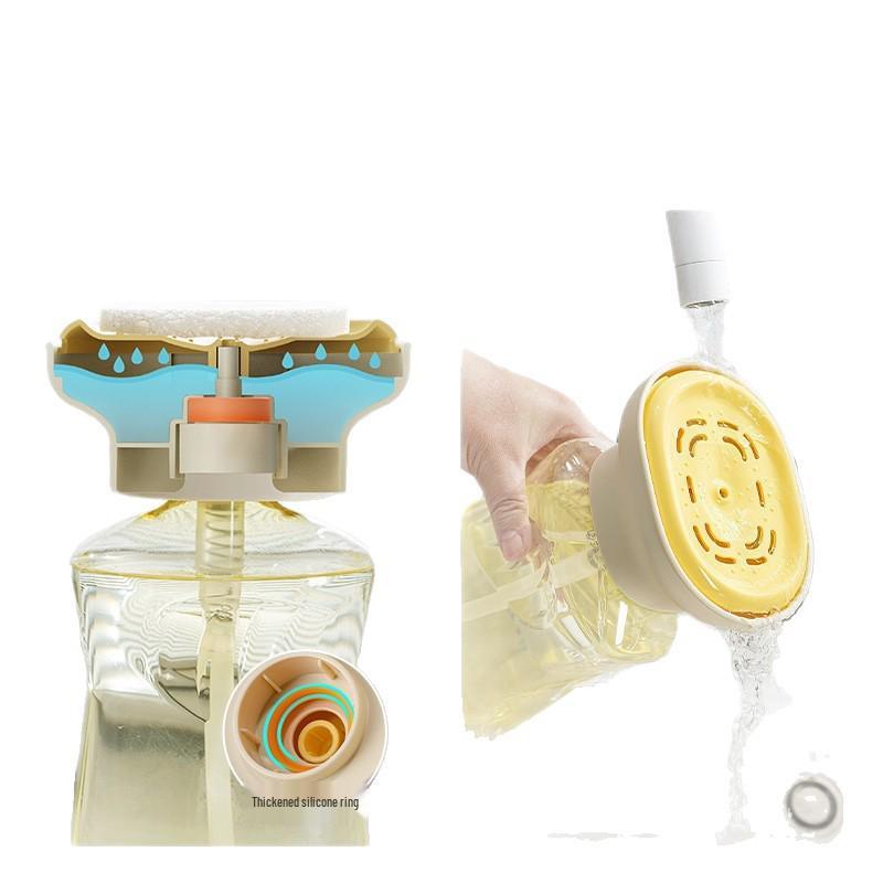 Foaming Dish Soap Dispenser with Sponge Holder