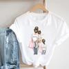 Short Sleeve Women Clothing Casual Daughter Mom Mother Spring Mama Print Tee Top Summer Fashion Tshirt Lady Female Graphic T-shirt