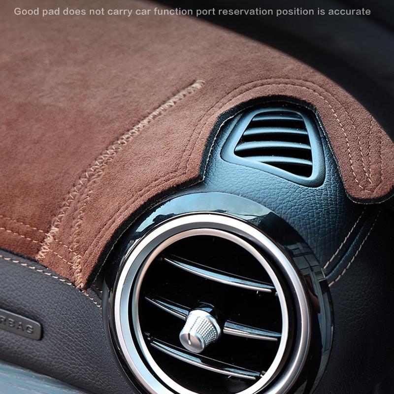 Pour Volkswagen ID.3 VW ID3 ID 3 Tapis de tableau de bord en daim Housse de tableau de bord Coussinet de tableau de bord Tapis pare-soleil Accessoire de style de voiture