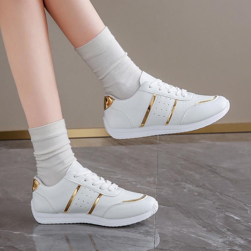 New Large-sized Casual Shoes Thick-soled Casual Shoes Lace-up Sports Women's Shoes