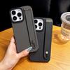 The Carbon Fiber Textured Phone Case Is Suitable for IPhone16promax Wristband Stand and Apple 15 with Built-in Magnetic Case