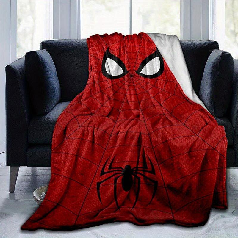 Spider-man Süß Bedruckte Decke Rechteckig Weich Bequem Moderner Stil Polyester