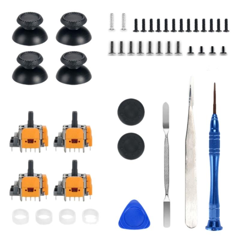 Replacement Hall Effect Joystick 3D Analog Sensors ThumbStick for Handheld Game Console Controller Repair Parts
