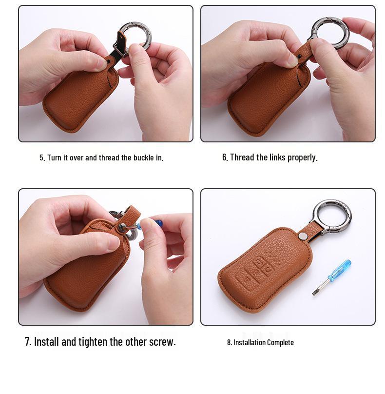 Compatible Key Cover for Buick: New Regal, Envision, Encore, GL8, Verano.