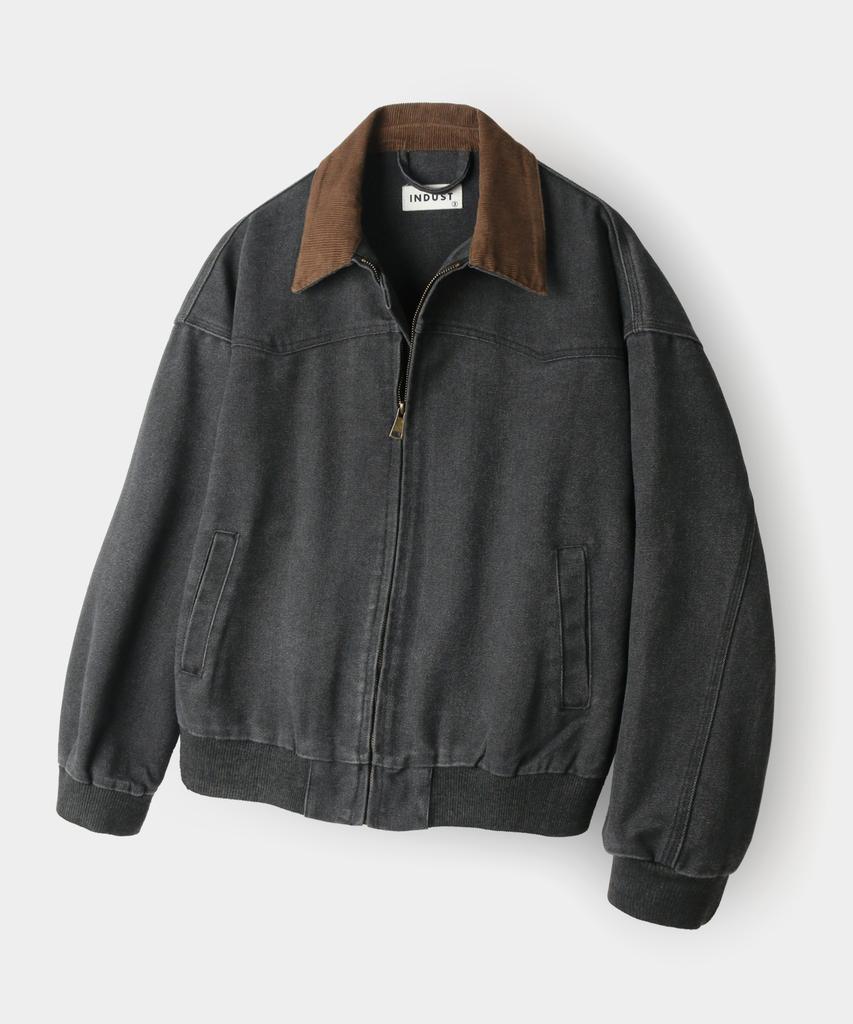 Indust Vtg Washed Blouson_3Color