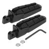 1 Pair Motorcycle Foot Pegs Pedals Footrest Male Mount for Motorbike