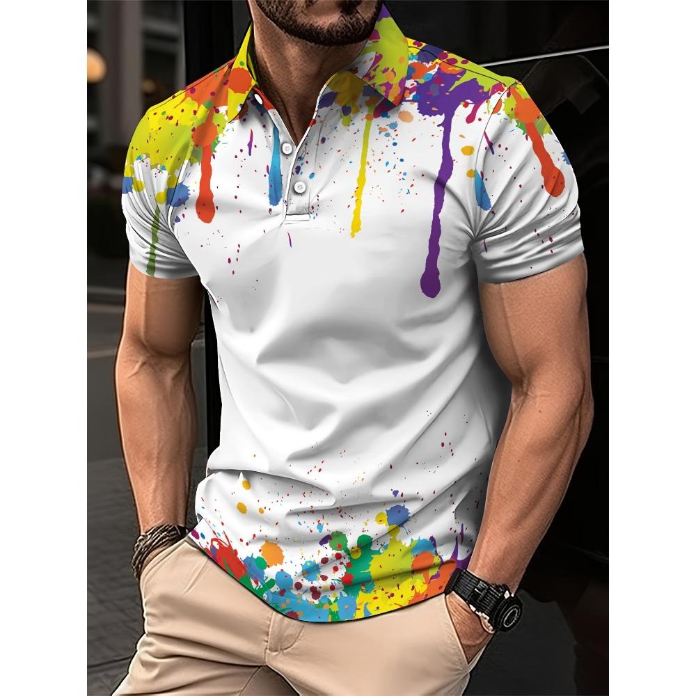 The new men's polo shirt for summer adopts a casual and fashionable style