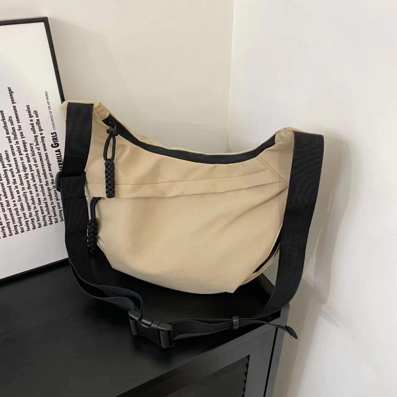 Mode Lässige Knödeltasche Pendler Große Kapazität Umhängetasche Student Vielseitig Leicht Klasse Schultertasche