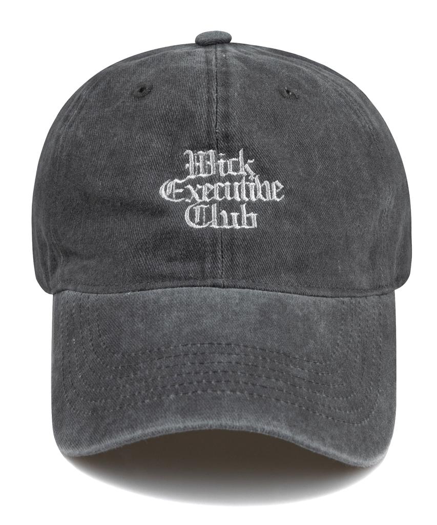 Wig Executive Classic Stone Washed Ball Cap - Grey