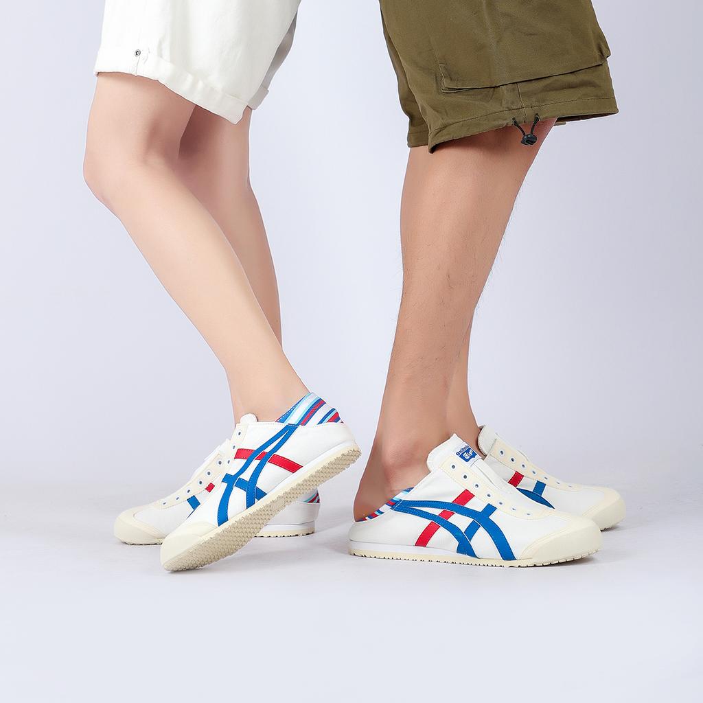 ONITSUKA TIGER Mexico 66 Paraty White Classic Blue Unisex Sneakers TH6P4N-0142