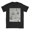 Dolly Parton Portrait Vintage Black T-shirt