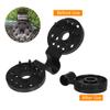 20Pcs Shade  Cloth Plastic Clips  Plastic Sunshade Clips Shade Netting Black Clips for Greenhouse