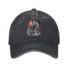 Classic Gaming Kratos God of War Baseball Caps Unisex Style Distressed Washed Headwear Outdoor Running Adjustable Fit Caps Hat