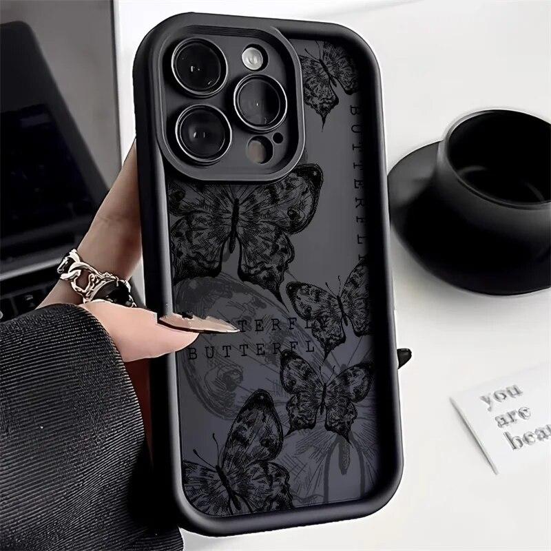 Husă pentru telefon Soft Candy lichid din silicon pentru iPhone 15 Pro Husă pentru iPhone 11 13 12 14 Pro Max XR XS 7 8 SE Husă de protecție antișoc