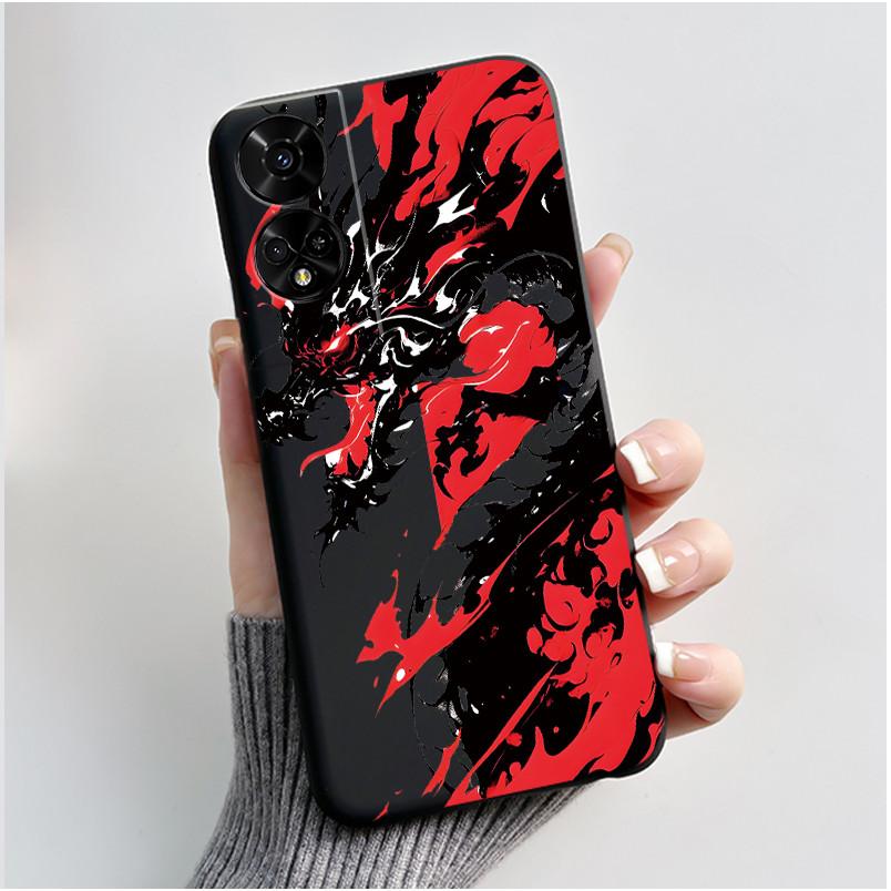 För TCL 50 5G / 50 SE Fodral Söt Kanin Mjuk Svart Silikon Baksida För TCL 50SE Telefonfodral TCL50 XE NxtPaper 5G Fodral Fundas