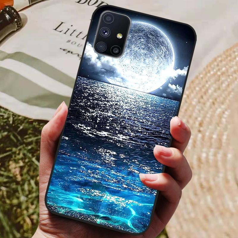 For Samsung Galaxy M51 Case Wolf Cartoon Silicon Soft TPU Back Cover For Samsung M51 Phone Cases GalaxyM51 M 51 M515F Coque