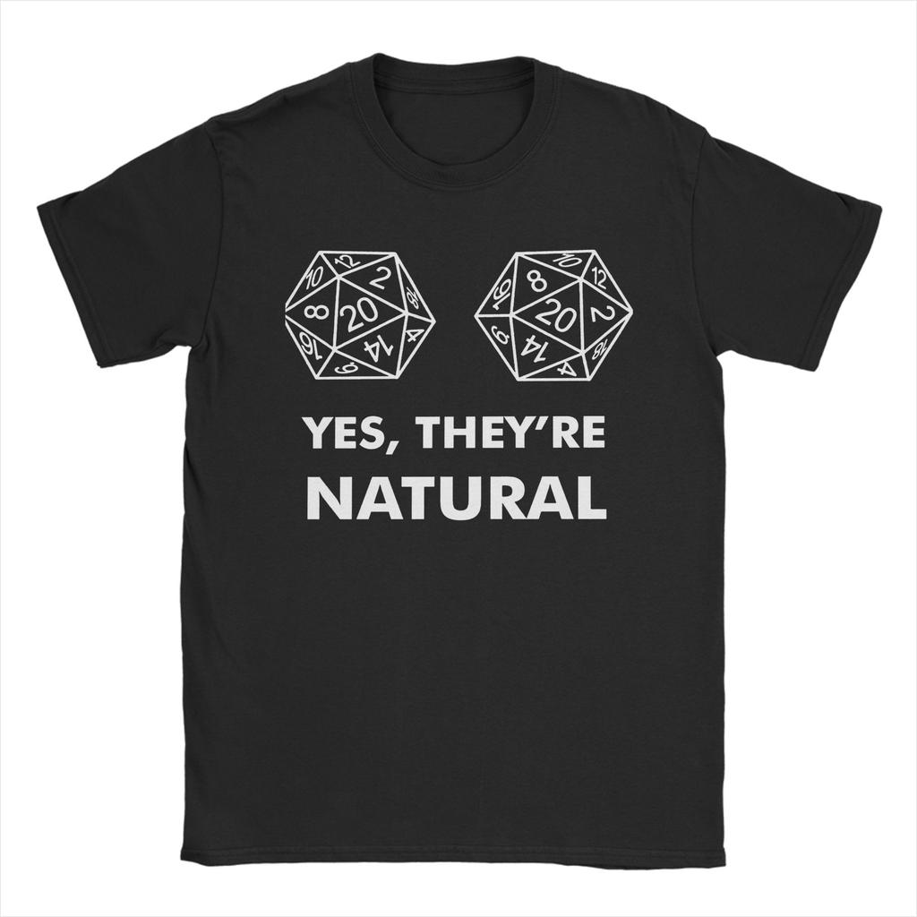 Unisex TShirt DnD Game Funny Pure Cotton Tee Shirt Short Sleeve T Shirt Crew Neck Tops Gift