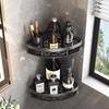 Bathroom Shelves No-drill Wall Mount Corner Holder Shower Storage Rack WC Shampoo Organizer Bathroom Accessories