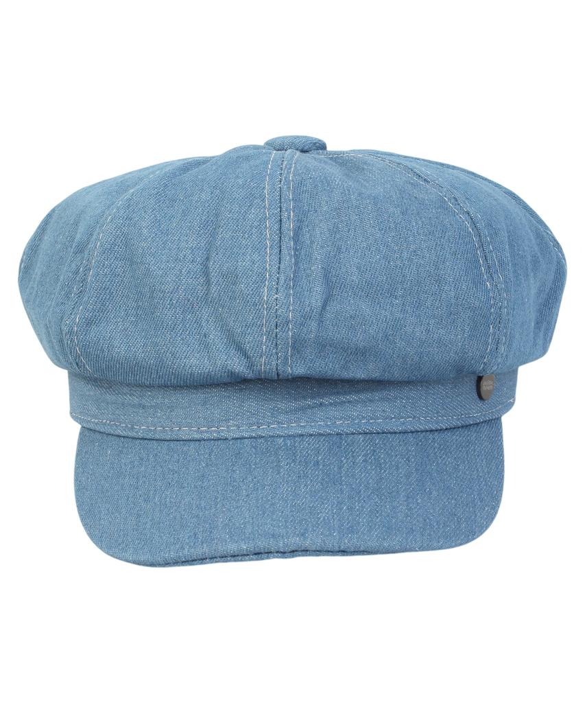Yunibeosyeolkemiseuteuli Light Denim Logo Newsboy Cap