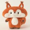 35cm Cartoon Fairy Tale Animal Plush Doll Squirrel,Raccoon,Calico Cat,Shiba Inu Dog,Red Panda Plush Toy Child Birthday Gift